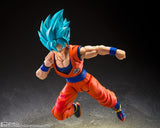 Super Saiyan God Super Saiyan Son Goku S.H.Figuarts Figure "The Azure Power Beyond the Limits" - Dragon Ball Super - Authentic Japanese Bandai Namco Figure 