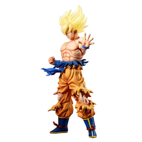Super Saiyan Son Goku Figure "The Legendary Super Saiyan" Gigantic Series - Dragon Ball Z - Authentic Japanese Bandai Namco Figure 