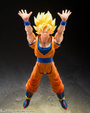 Super Saiyan Son Goku S.H.Figuarts Figure -The Beginning of the Final Battle- Dragon Ball Z - Authentic Japanese Bandai Namco Figure 