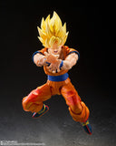 Super Saiyan Son Goku S.H.Figuarts Figure -The Beginning of the Final Battle- Dragon Ball Z - Authentic Japanese Bandai Namco Figure 