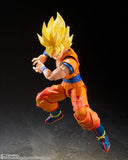 Super Saiyan Son Goku S.H.Figuarts Figure -The Beginning of the Final Battle- Dragon Ball Z - Authentic Japanese Bandai Namco Figure 