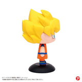 Super Saiyan Son Goku Yurayura Head Figure (YR-53S) - Dragon Ball Z - Authentic Japanese Plex Figure 