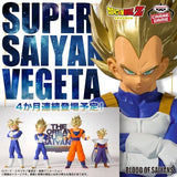 Super Saiyan Vegeta Blood Of Saiyan Figure - Dragon Ball Z - Authentic Japanese BANPRESTO Figure 
