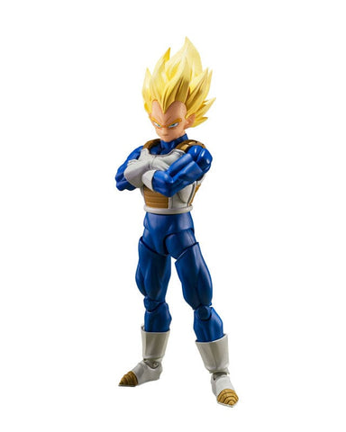 Super Saiyan Vegeta S.H.Figuarts Figure (Dangerous Pride) - Dragon Ball Z - Authentic Japanese Bandai Namco Figure 