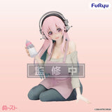 Super Sonico (Motherly Comfort) Noodle Stopper Figure - Super Sonico - Authentic Japanese FuRyu Figure 