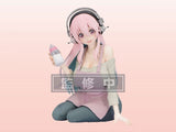 Super Sonico (Motherly Comfort) Noodle Stopper Figure - Super Sonico - Authentic Japanese FuRyu Figure 