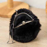 Susuwatari Fluffy Mini Coin Purse - My Neighbor Totoro - Authentic Japanese Sun Arrow Pouch Bag 