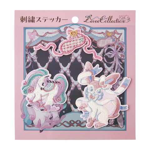 Sylveon Embroidery Sticker Eevee Collection - Authentic Japanese Pokémon Center Sticker 