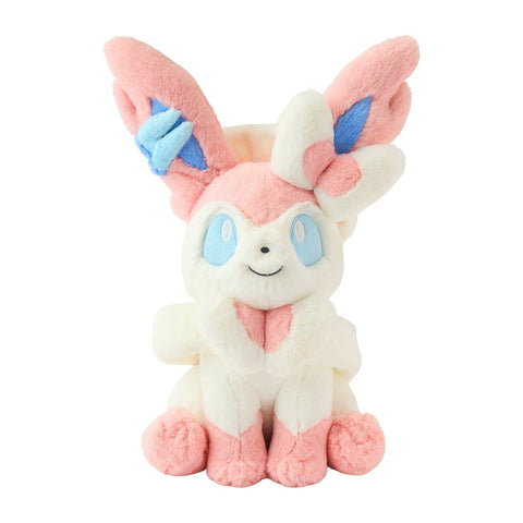 Sylveon Fuwafuwa Daki (Fluffy Cuddle) Plush - Authentic Japanese Pokémon Center Plush 