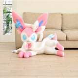 Sylveon Life-size Nesoberi Plush - Authentic Japanese Pokémon Center Plush 
