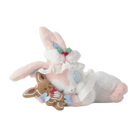 Sylveon Plush Pokémon Holiday Blessings - Authentic Japanese Pokémon Center Plush 