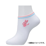 Sylveon Short Socks with Line Detail NP (23–25cm) - Authentic Japanese Pokémon Center Socks (cotton) 