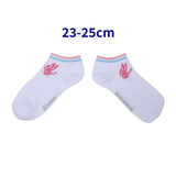 Sylveon Short Socks with Line Detail NP (23–25cm) - Authentic Japanese Pokémon Center Socks (cotton) 