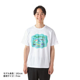 T-shirt Large Gathering (Free) POKÉMON NYORO NYORO FRIENDS - Authentic Japanese Pokémon Center T-shirt (cotton) 