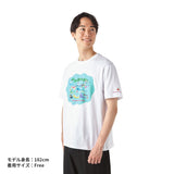 T-shirt Large Gathering (Free) POKÉMON NYORO NYORO FRIENDS - Authentic Japanese Pokémon Center T-shirt (cotton) 