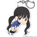 Takina Inoue (Café LycoReco Ver.) Tsumamare Acrylic Keychain - Lycoris Recoil - Authentic Japanese COSPA Keychain 