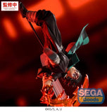 Tanjiro Luminasta Figure "Hinokami Kagura" Setting Sun Transformation - Demon Slayer: Kimetsu no Yaiba - Authentic Japanese SEGA Figure 