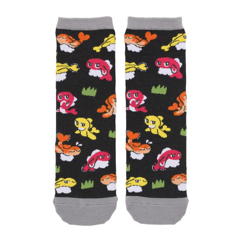 Tatsugiri Middle Socks GR 25-27 - Full Of Tatsugiri! Dai Sushi! - Authentic Japanese Pokémon Center Socks 
