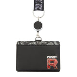 Team Rocket ID Card Case - Authentic Japanese Pokémon Center Office Accessory (plastic) 