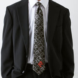 Team Rocket Necktie - Authentic Japanese Pokémon Center Office Accessory (plastic) 