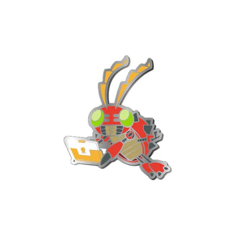 Tentomon Pin Badge POP Pattern (Limited Base) - Digimon Adventure - Authentic Japanese TOEI ANIMATION Pin 