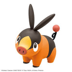 Tepig Figure Pokémon PLAMO (Plastic Model) No.14 Collection Quick!! - Authentic Japanese Bandai Namco Figure 