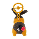 Tepig Mascot Plush With Carabiner - Authentic Japanese Pokémon Center Mascot Plush Keychain 