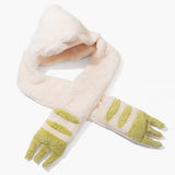 Terriermon Scarf With Gloves - Digimon Tamers - Authentic Japanese TOEI ANIMATION Scarf 