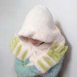 Terriermon Scarf With Gloves - Digimon Tamers - Authentic Japanese TOEI ANIMATION Scarf 