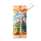 Themed Expansion Pack "Crimson Blaze" Pouch Bag with Carabiner Pokémon Trading Card Game Pocket - Authentic Japanese Pokémon Center Pouch Bag 