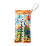 Themed Expansion Pack "Crimson Blaze" Pouch Bag with Carabiner Pokémon Trading Card Game Pocket - Authentic Japanese Pokémon Center Pouch Bag 