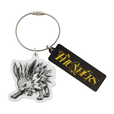 THUNDERS (Jolteon)Acrylic Keyring - Pokémon x NEW ERA - Authentic Japanese Pokémon Center Keychain 