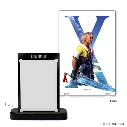 Tidus ONE-TOUCH EDGE FINAL FANTASY Card Display - Final Fantasy - Authentic Japanese Square Enix TCG Frame 