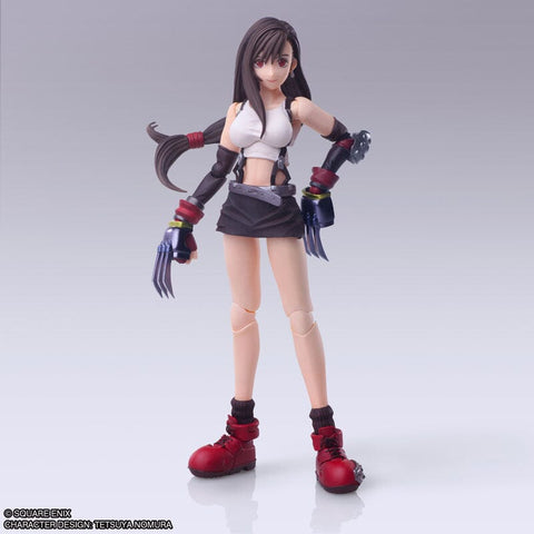 Tifa Lockhart BRING ARTS Figure Mythril Claws Ver. - Final Fantasy VII - Authentic Japanese Square Enix Figure 