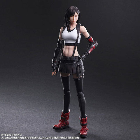 Tifa Lockhart PLAY ARTS Kai Figure - Final Fantasy VII Remake - Authentic Japanese Square Enix Figure 