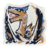 Tigrex 2way Embroidery Sticker Patch Monster Hunter Rise - Authentic Japanese GRAPHT Sticker 