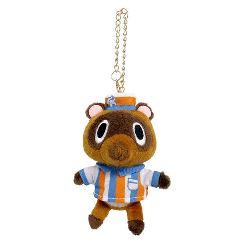 Timmy / Tommy Nook's Konbini Ver. Mascot Plush Keychain DM09 Animal Crossing ALL STAR COLLECTION - Authentic Japanese San-ei Boeki Mascot Plush Keychain 