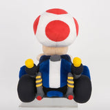 Toad Plush MKW03 Mario Kart World - Mario - Authentic Japanese San-ei Boeki Plush 