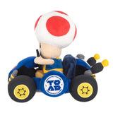 Toad Plush MKW03 Mario Kart World - Mario - Authentic Japanese San-ei Boeki Plush 