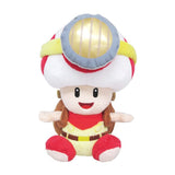 Toad (Sitting) Plush SK01 Forward! Captain Toad - Super Mario - Authentic Japanese San-ei Boeki Plush 