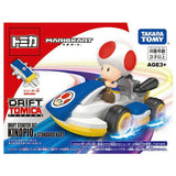 Toad & Standard Kart Drift Starter Set - Drift TOMICA X Mario Kart - Authentic Japanese Takara Tomy Figure 