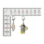 Toedscool, Toedscruel - National Pokédex Metal Charm Keychain #948, #949 - Authentic Japanese Pokémon Center Keychain 