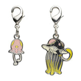 Toedscool, Toedscruel - National Pokédex Metal Charm Keychain #948, #949 - Authentic Japanese Pokémon Center Keychain 