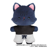 Toji Fushiguro withCAT Flat Plush (w/Eye Mask) - Jujutsu Kaisen 2nd Season Hidden Inventory/Premature Death - Authentic Japanese movic Plush 
