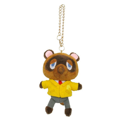 Tom Nook Mascot Plush Keychain DM03 Animal Crossing ALL STAR COLLECTION - Authentic Japanese San-ei Boeki Mascot Plush Keychain 