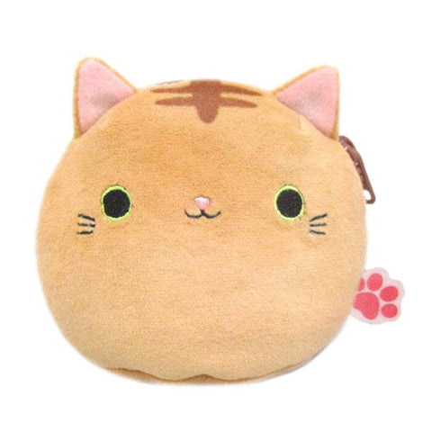 Tora Style Pouch Neko Dango - Dango Friends - Authentic Japanese San-ei Boeki Pouch Bag 