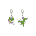 Tornadus - National Pokédex Metal Charm Keychain #641 - Authentic Japanese Pokémon Center Keychain 