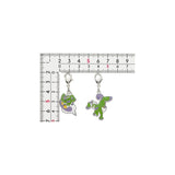 Tornadus - National Pokédex Metal Charm Keychain #641 - Authentic Japanese Pokémon Center Keychain 