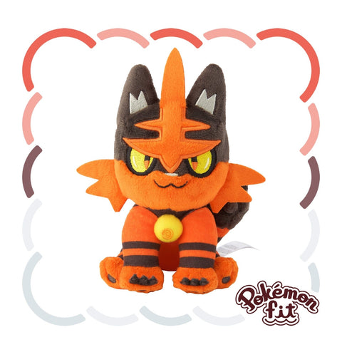 Torracat Plush Pokémon fit - Authentic Japanese Pokémon Center Plush 