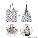 Tote Bag Pouch Munching Watching! - Authentic Japanese Pokémon Center Pouch Bag 